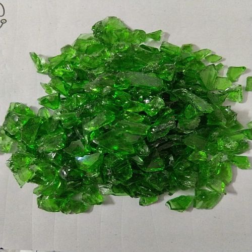 6-9 Mm Green Cullet Glass Scrap for Industrial
