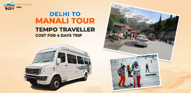 Delhi to Manali Tempo Traveller Rental