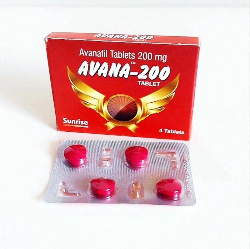 Avana 200 Avanafil Tablets