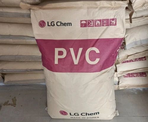 White LG Chem LS100H PVC Resin Granules