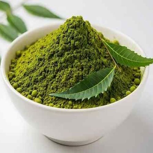 Green Organic Fresh Neem Leaf Powder, Grade Standard : Premium