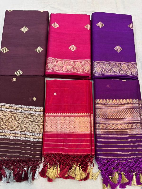 Unstitched Banarasi Silk Suit