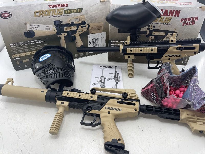 Tippmann Cronus Powerpack Basic Tan Paintball Gun
