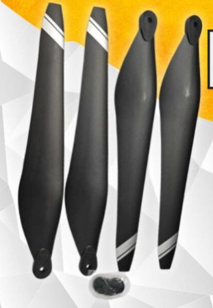 High-strength carbon fiber Hobbywing 3011 Propellers, Color : Black