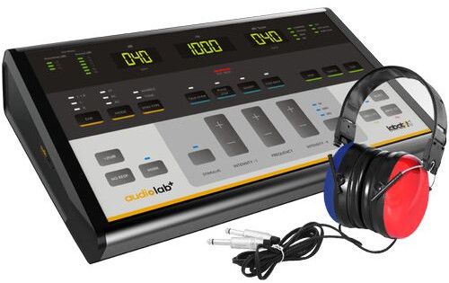 Audiometer, Color : Black, Grade : Medical