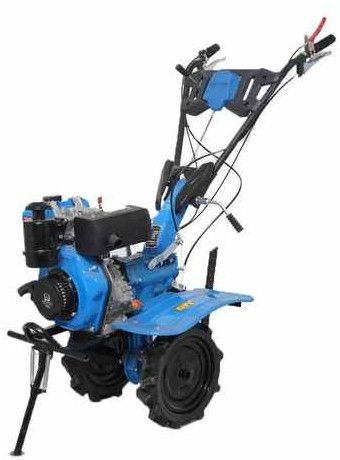 Manual 9 HP Blue Diesel Power Tiller for Agricultural