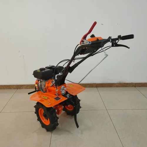 9 HP Orange Petrol Power Tiller