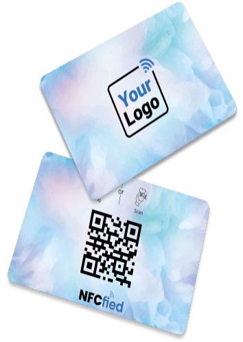 NFC Bamboo Card, Brand Name : NFCfied 8.55 Cm × 5.4 Cm × 0.076 Cm