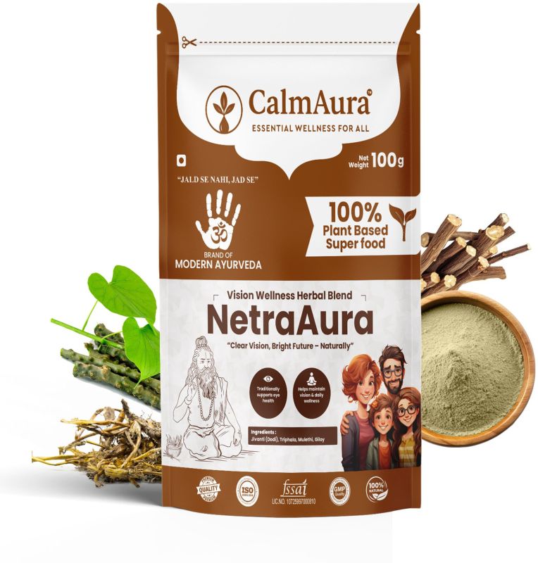 Vision Wellness Blend Ayurvedic Eye Health Herbal Powder