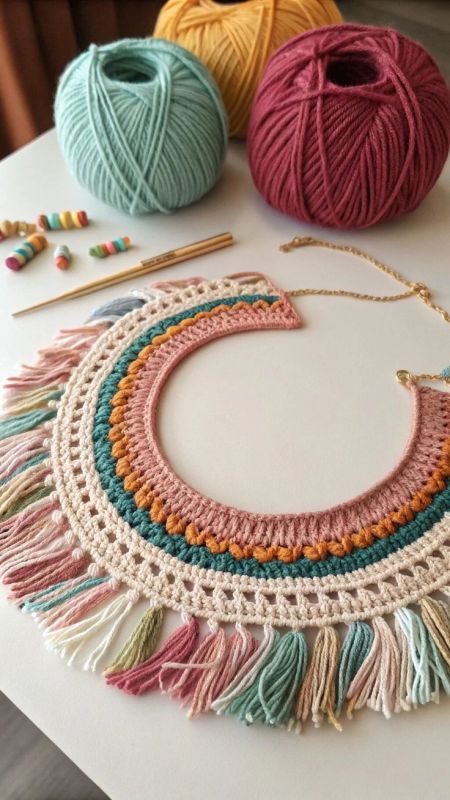 Crochet Necklace Sets