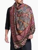 Embroidered Jamawar Shawls