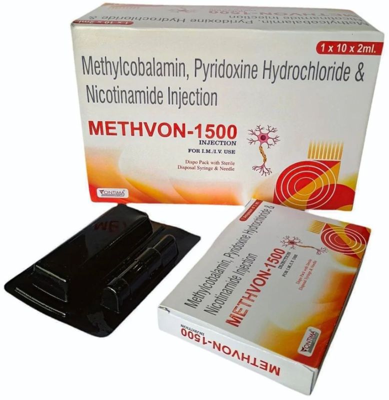 Methylcobalamin 1500 Mcg Vitamin B Complex Injection