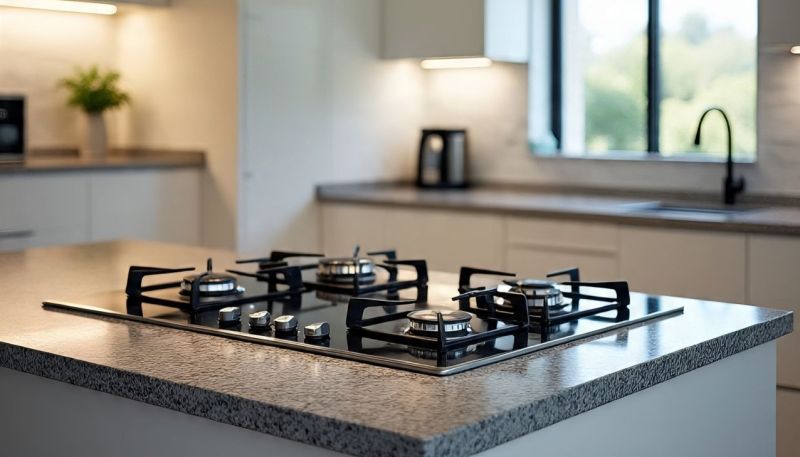 Toughened Glass Four Burner Gas Stove