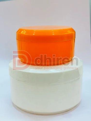 Plastic Cream Jar, Brand Name : Dhiren, Closure Type : Screw-on
