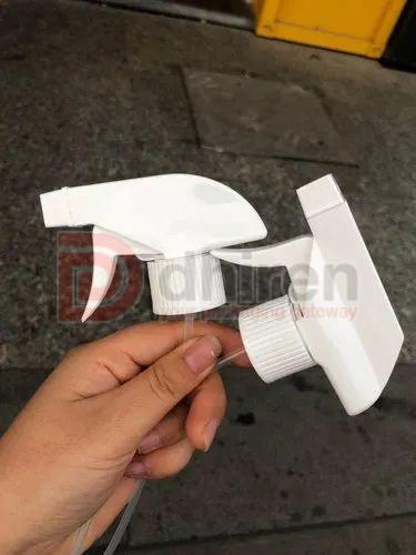 White Plastic Trigger Sprayer 28mm, Brand Name : Dhiren