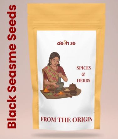 Black Seasme Seeds, Packaging Size : 100g, 1kg, 5kg, 10kg
