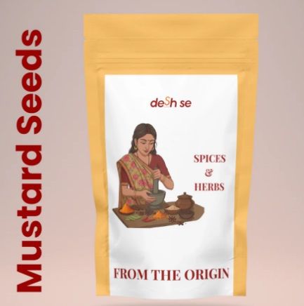 Wrinkled Mustard Seeds Big