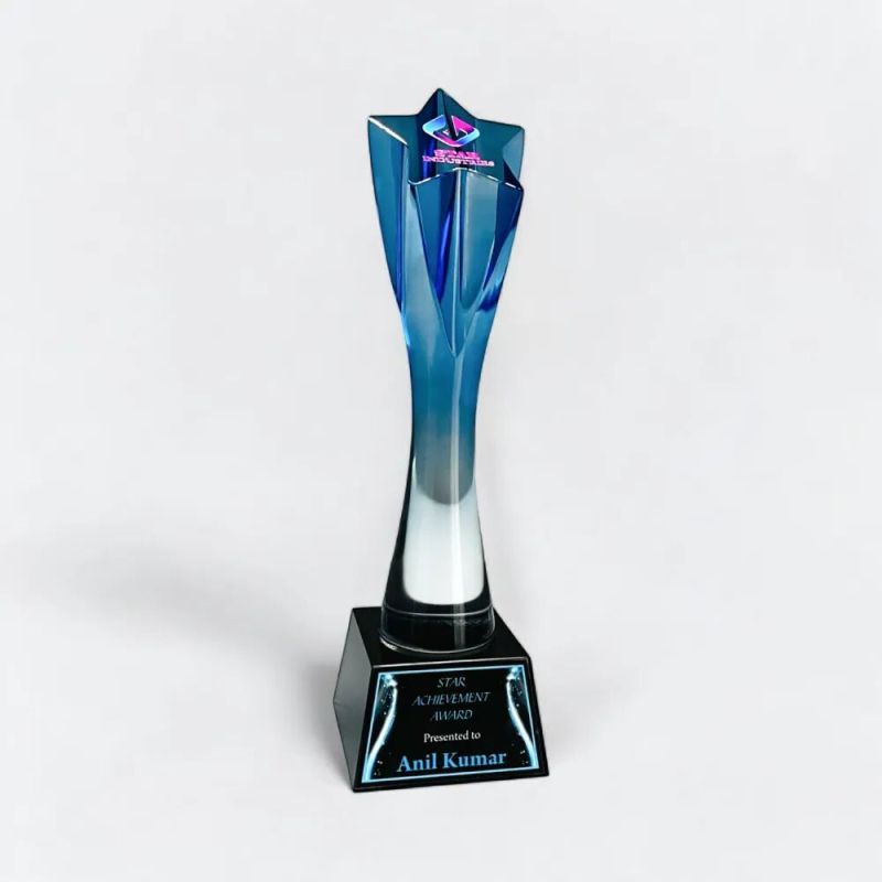 Crystal Exclusive Trophy with Crown Ugi 22