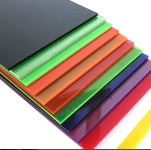 Colored Acrylic Sheet 4X4 Feet for Industrial