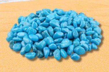 Marble Pebbles (Blue) for Candles, Vases, Bowls, Craft Projects