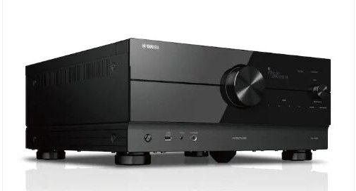 Black Yamaha RX-A8A Av Receiver