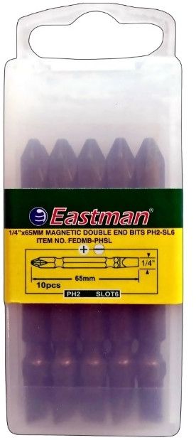 Double End Magnetic Screwdriver Bit