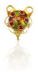 Dennie Fancy Gold Pendant