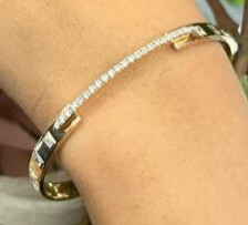 Exquisite Fine Diamond Bracelet