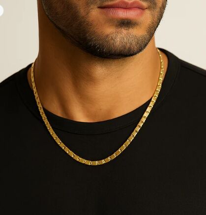 Gentlemen Draft Classic Gents Gold Chain