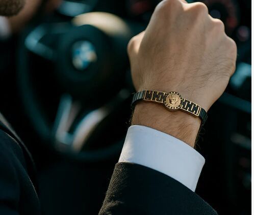 Gentlemen Draft Luxury Mens Leather Bracelet