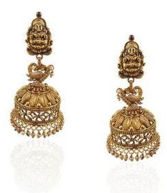 Goddess Maa Narayani Gold Earring