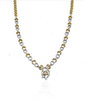 Roberta Stunning Crafted Diamond Necklace