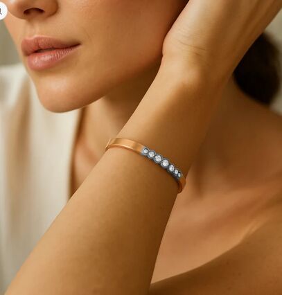 Sleek & Stylish Diamond Bracelet