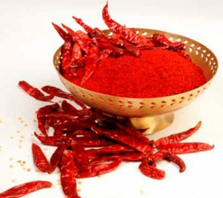 Chilli Powder, Color : Red, Form : Ground