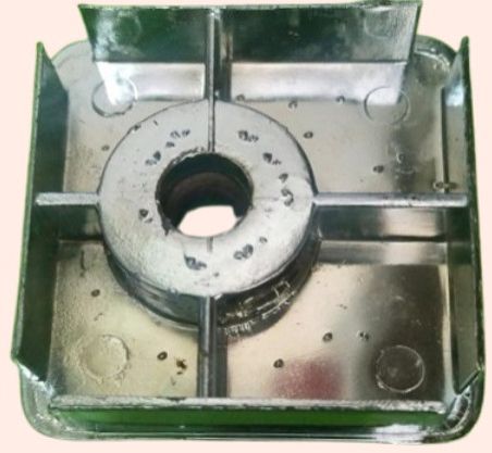 50cm Chrome Finish Aluminium Base