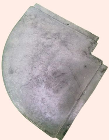 Metallic Grey 60mm Metal L Cap