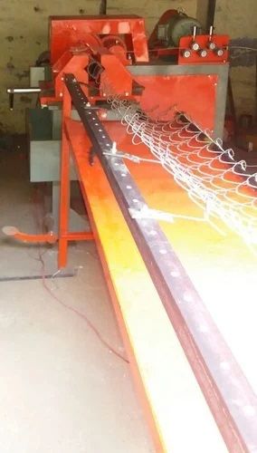 Semi Automatic Chain Link Fencing Machine