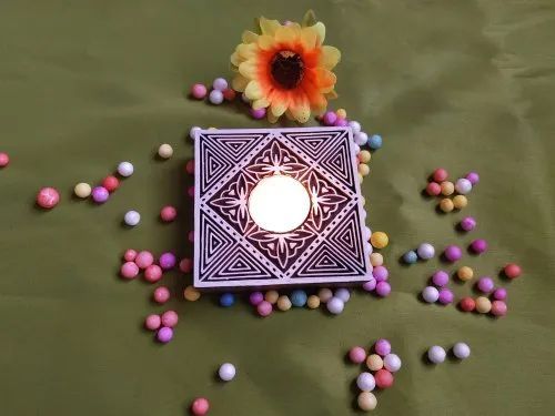 5 Inch Handcarved Wooden Printing Block