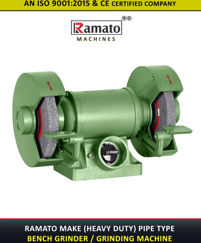 Heavy Duty Pipe Type Bench Grinder