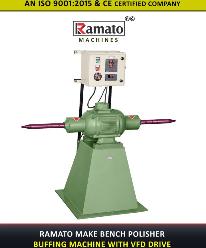 Ramato 2800 RPM Heavy Duty Four Bearing Pedestal Polisher