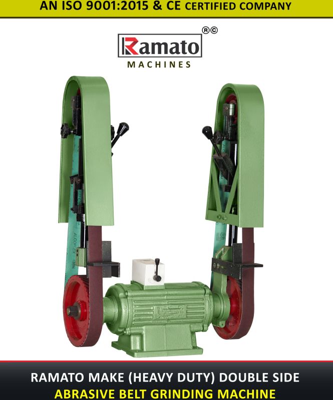 Ramato 50 X 2000 Mm Abrasive Belt Grinder (Double Side)