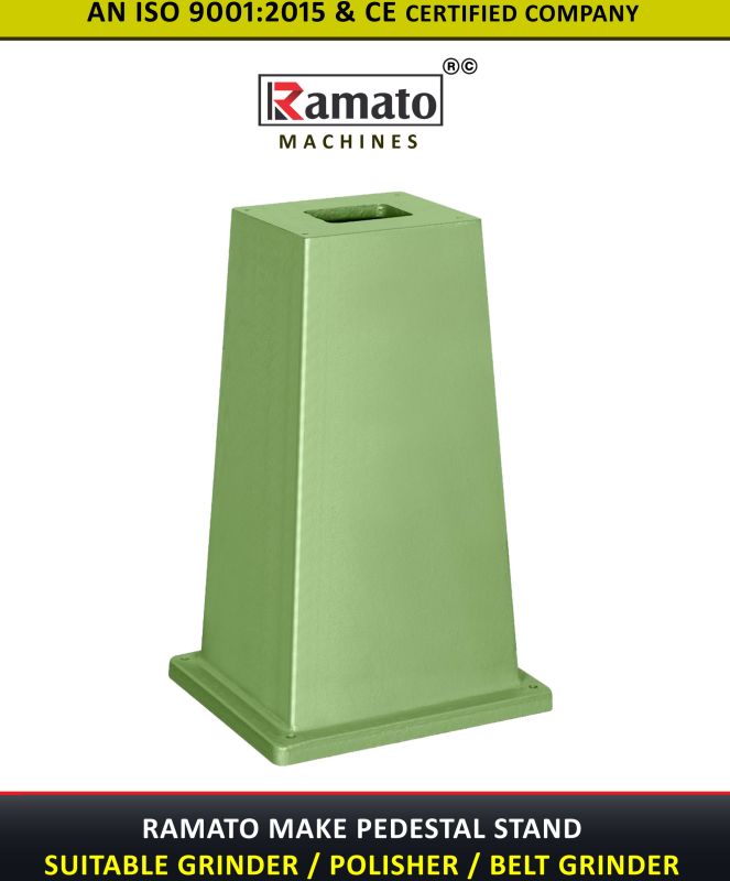 Ramato CI Rectangular Stand 730mm High Pedestal Grinder