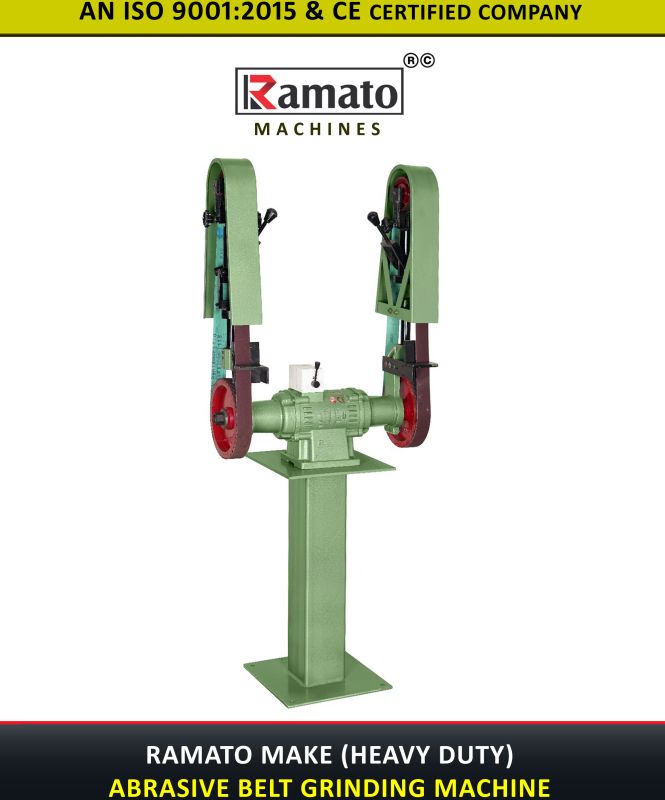 Ramato Double Side 50 X 2000 Mm Abrasive Belt Grinder