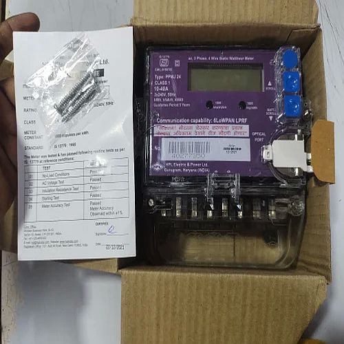 MSEB Approved Lprf Energy Meter