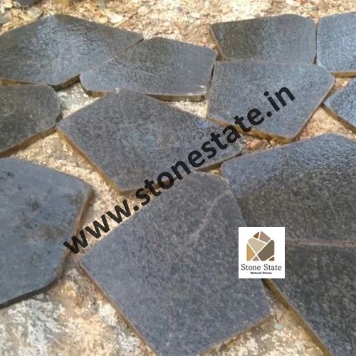 Non Polished Garden Stepping Stone, Technics : 3D