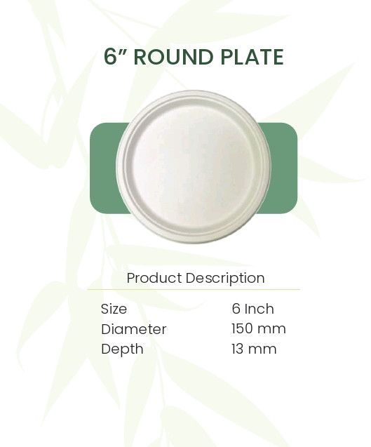6 Inch Round Plates