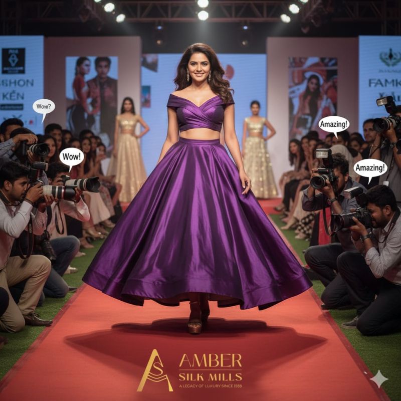 Premium Jimmy Chu Fabric.