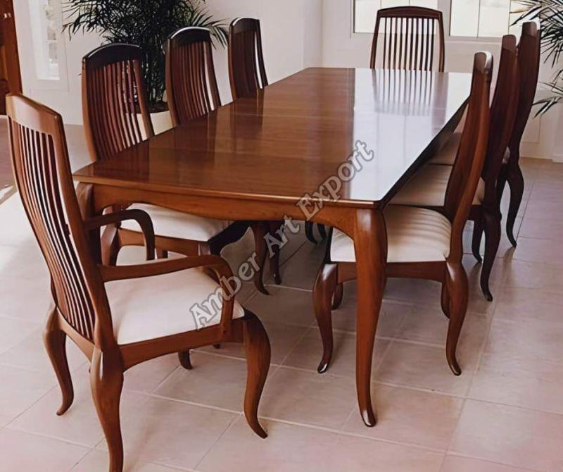 Teak Wood Dining Table Set