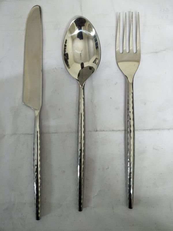 3 Pieces Stainless Steel Polished Cutlery Set