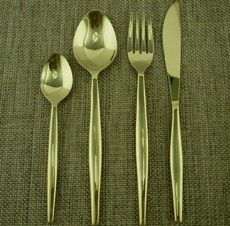 Pvd Stainless Steel Cutlery Set